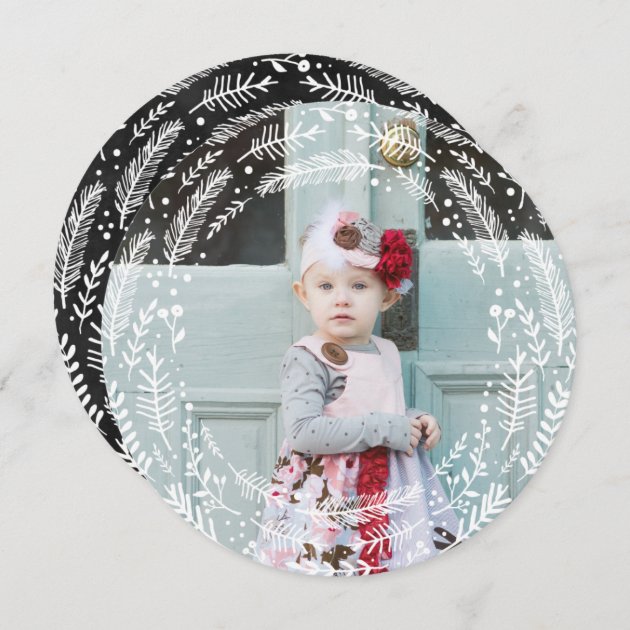 Winter Branches | Holiday Photo Card