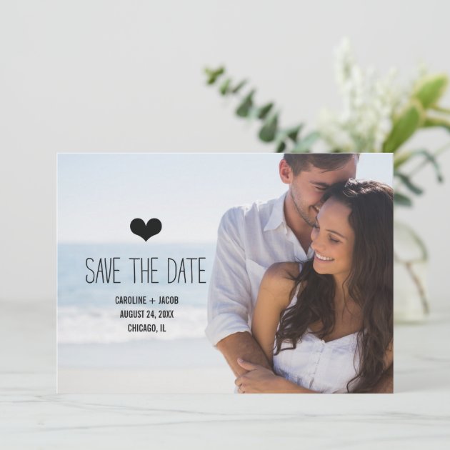 Simple Photo Save The Date