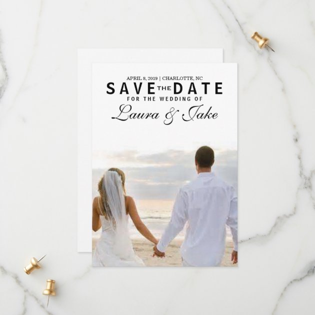 Save The Date Invite | Photo Save