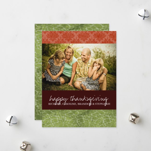 Thanksgiving  Photo Card