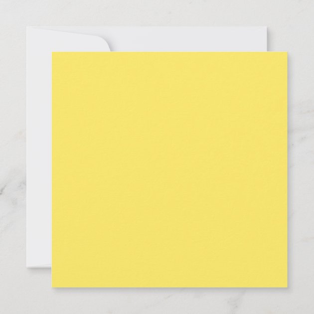 Multi-Photo Birth Announcement Card | Yellow Gray