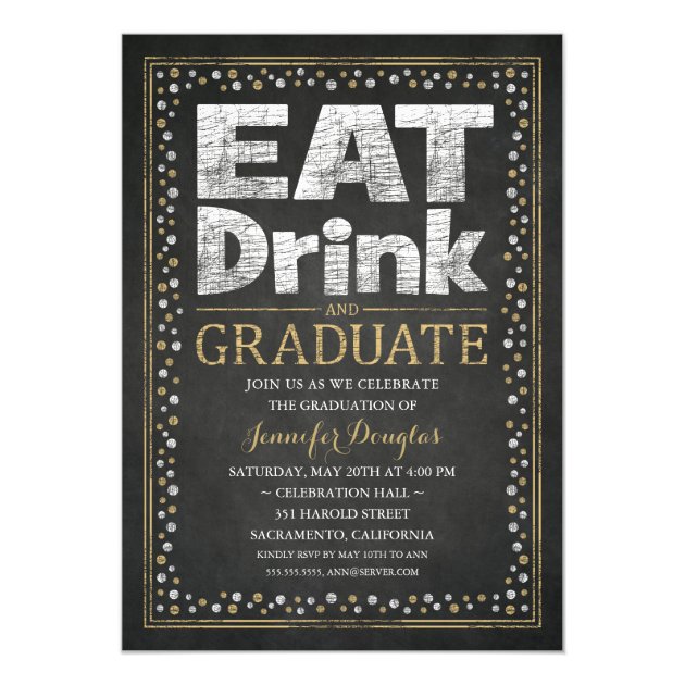 Graduation Party Invitations Unique Funny Grad