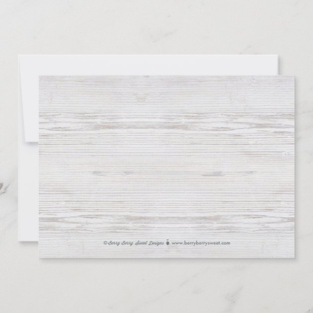 Simply Effortless Wedding Save The Date Card