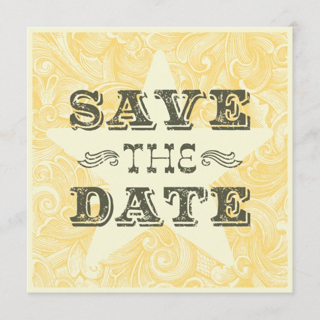 Western Save the Date (two sided)