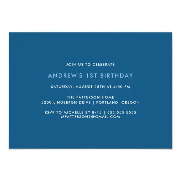 Onederful | Photo First Birthday Party Invitation