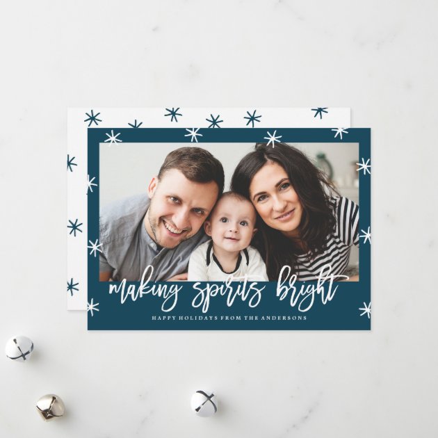 Making Spirits Bright | Holiday Photo Card