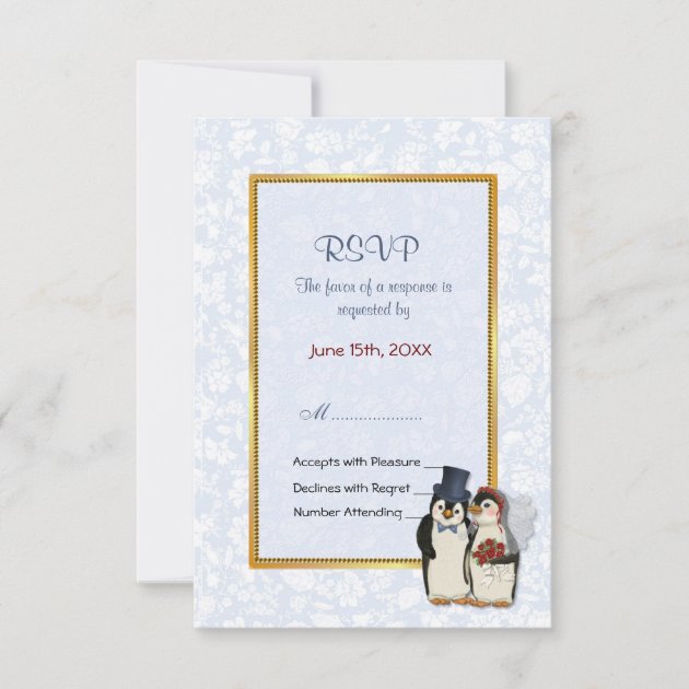 Penguin Wedding - RSVP