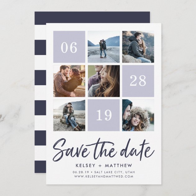 Grid Collage | Photo Save The Date