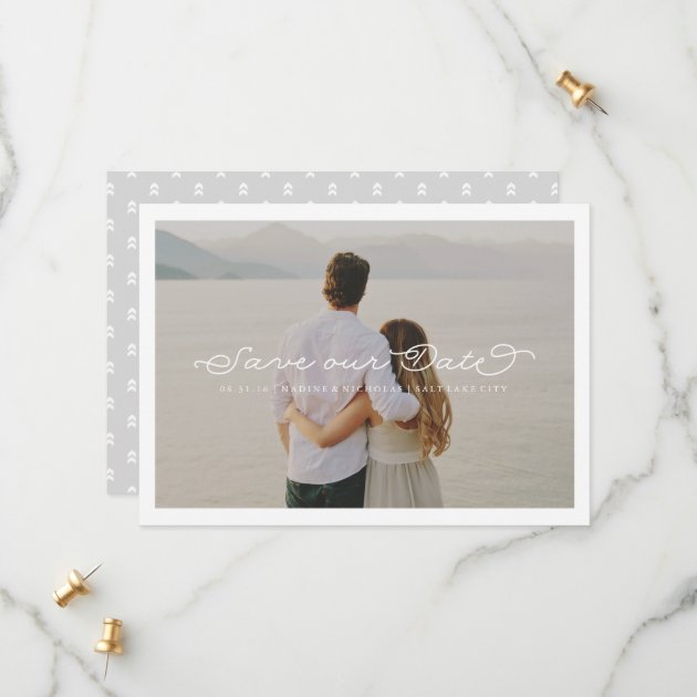 Delicate Love Save The Date Wedding Overlay
