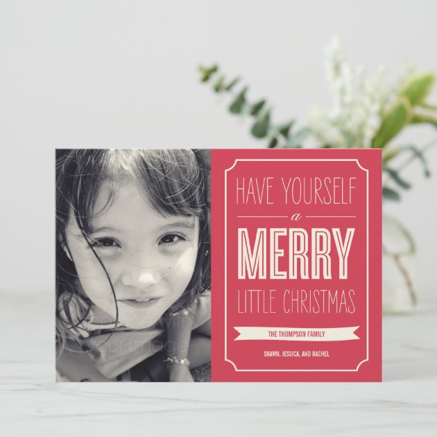 Christmas Wishes Holiday Photo Cards