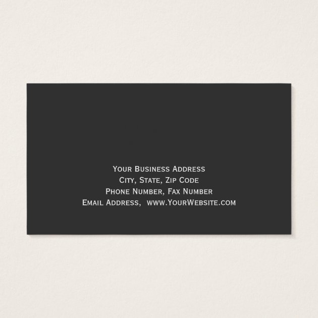 Script Monogram Attorney At Law Business Card