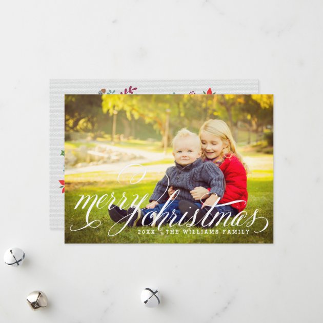 Merry Christmas | Multi-Photo Holiday Card