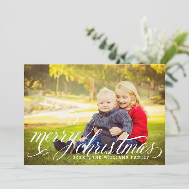 Merry Christmas | Multi-Photo Holiday Card