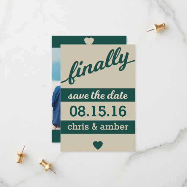 Finally ! Save The Date