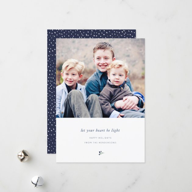 Lighthearted Holiday Photo Card