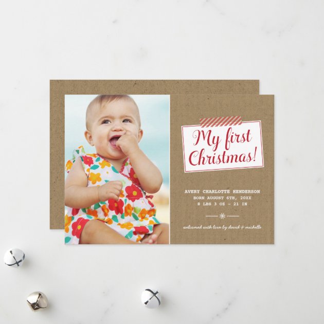 First Christmas | Holiday Photo Card