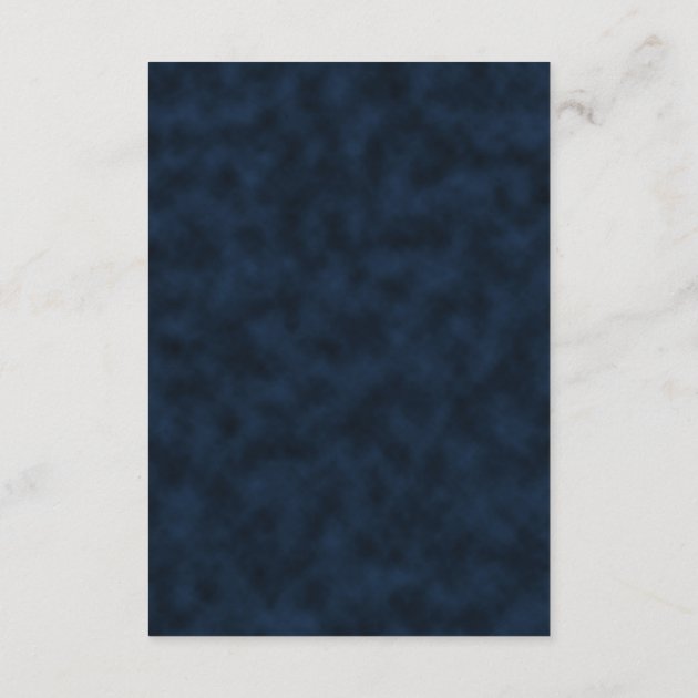 Navy Blue White Stardust Wedding Accommodations Enclosure Card