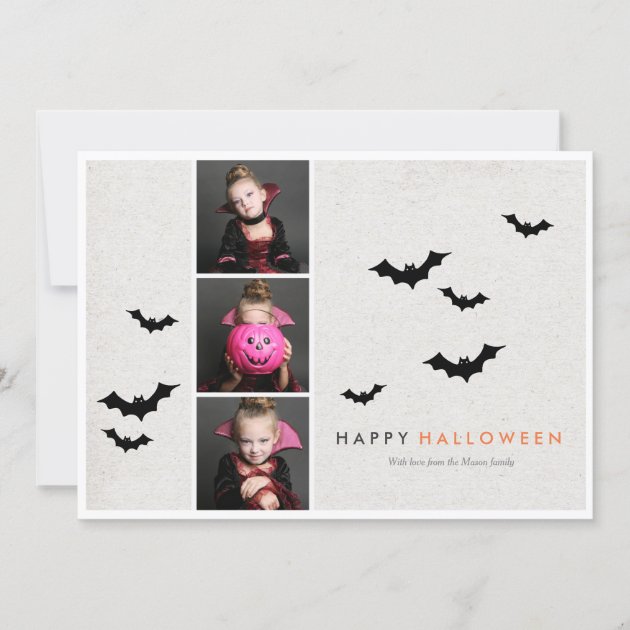 Halloween Photo Strip - Light Card