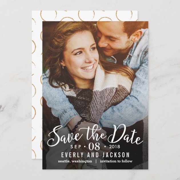 Dreamy Love EDITABLE COLOR Save The Date Cards