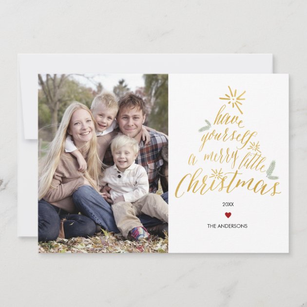 Merry Little Christmas - Photo Card