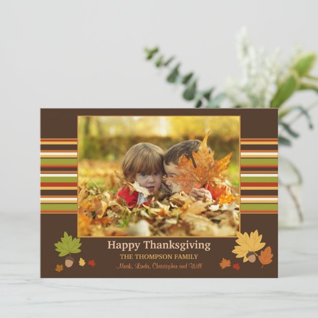 Thanksgiving Photo Card