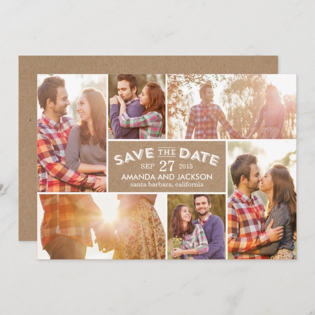 Photo Showcase Save The Date - Craft