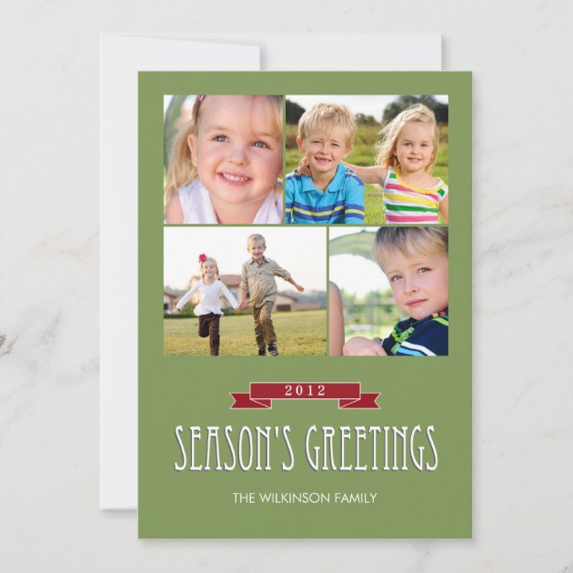 Holiday Banner Holiday Photo Cards