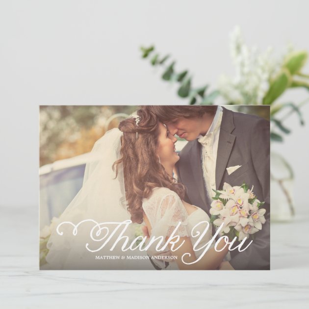 Sweetest Day | Wedding Thank You Photo Card