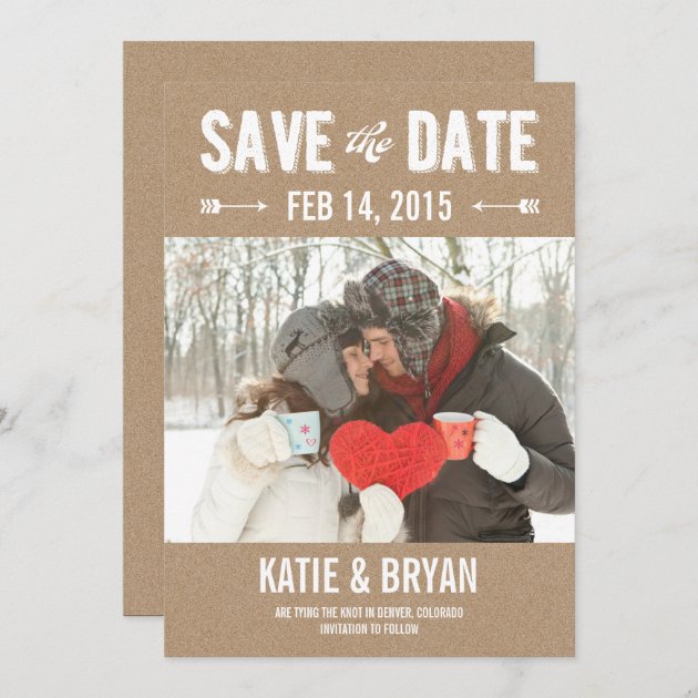 Bold & Crafty Save The Date Cards