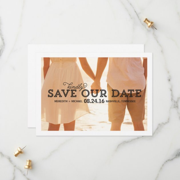 Rustic Whimsy | Photo Save The Date