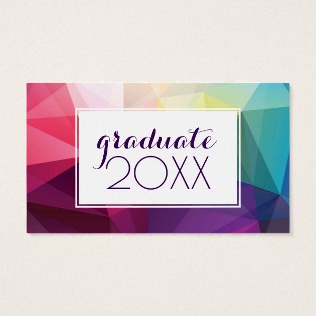 Photo Graduation | Modern Design Business Card