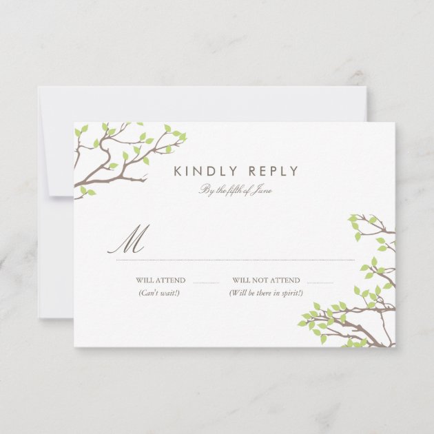 Blissful Branches RSVP