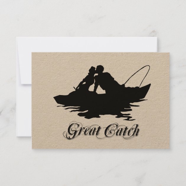 Fishing Lovers Great Catch Save The Date