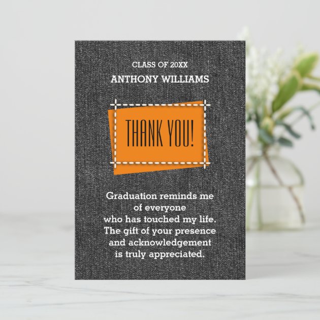 Thank You | Graduation Custom Photo Cards