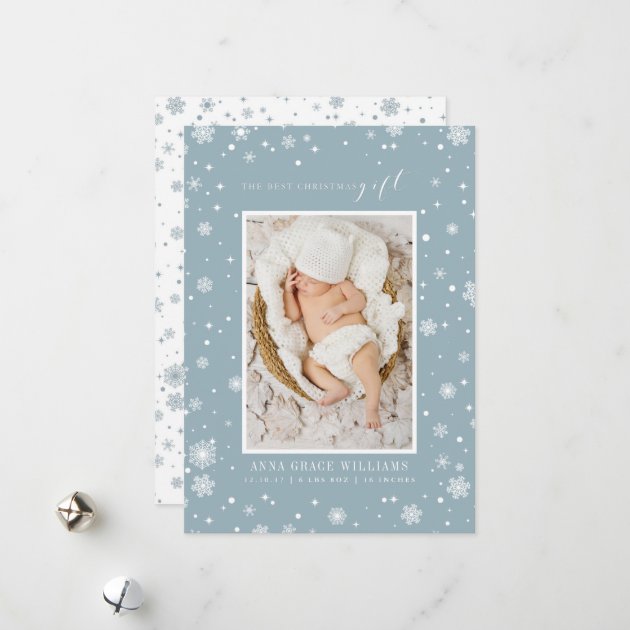 The Best Christmas Gift Newborn Photo Cards