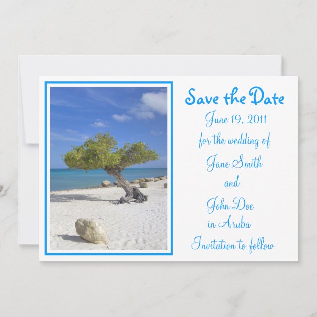 Divi-Aruba-Theme-Aruba-Wedding-Save-the-Date Save The Date