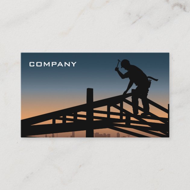 Contractor Business Card (front side)