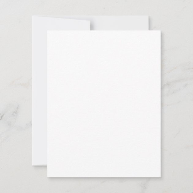 Elegant Monogram | Wedding Thank You Card