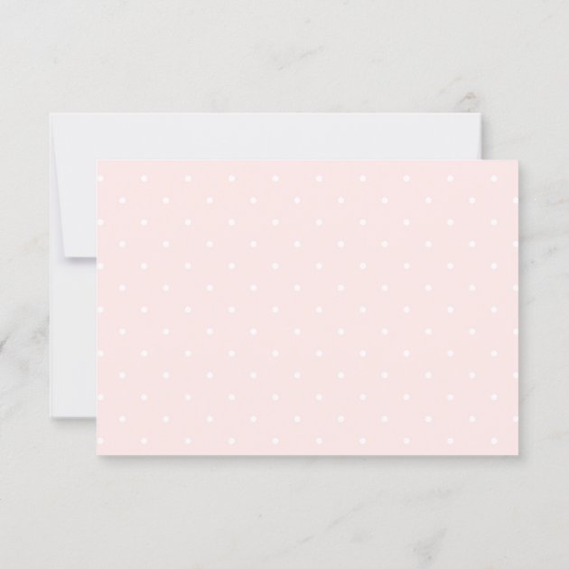 Watercolor Chic Pink Floral Wedding RSVP Response