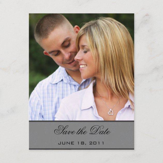 Damask Save the Date Announcement