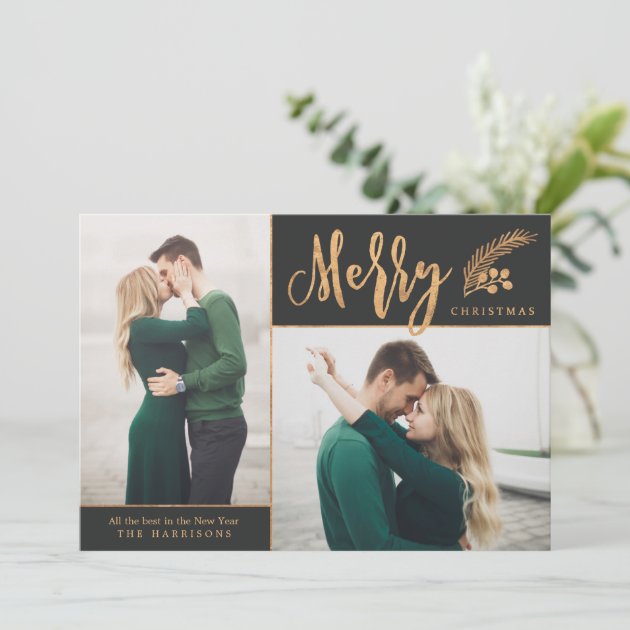 Blissful | Photo Holiday Card
