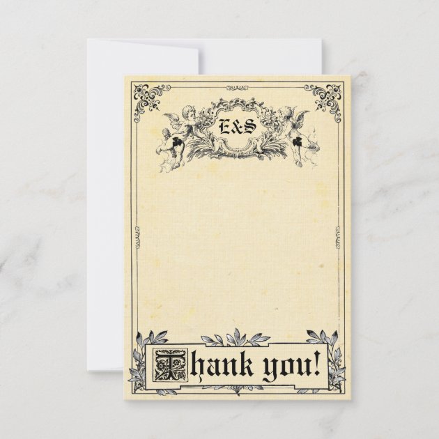 Fairy Tale Storybook Wedding Thank You Cards