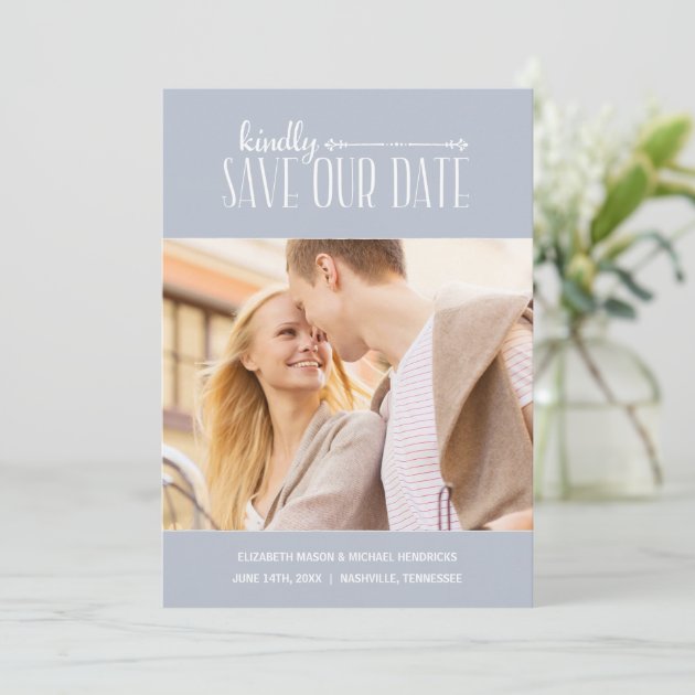 Rustic Charm | Photo Save The Date