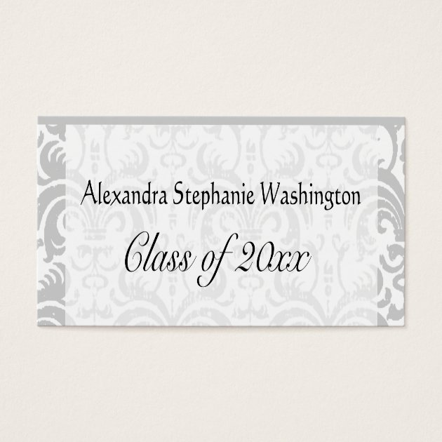 Graduation Name Card Set, Senior Class Keepsake