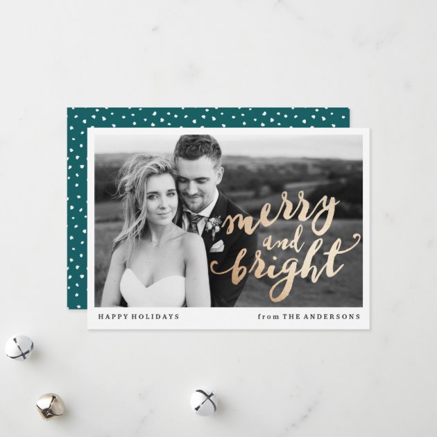 Merry And Bright | Holiday Photo Card