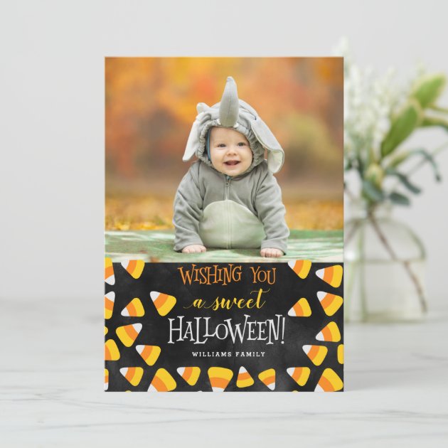 Wishing You A Sweet Halloween Photo Cards