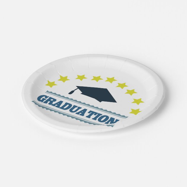 Graduation Paper Plate