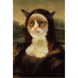 Grumpy Cat Mona Lisa Poster | Zazzle.com