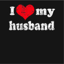 I love my husband t shirt | Zazzle.com