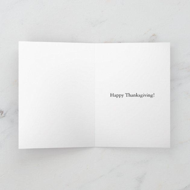 All About That Baste Thanksgiving Turkey Holiday Card